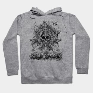 Under Water Skull Hoodie